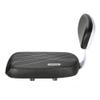 Comfortable Pu Leather Bike Rear Seat Cushion with Backrest  Ideal for Kids, Compatible with Mountain, Road, and Folding Bikes (Black) view 1