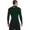 Under Armour Men's Armour HeatGear Compression Long-Sleeve T-Shirt , Forest Green (301)/White, 4X-Large view 2
