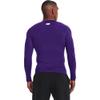 Under Armour Men's Armour HeatGear Compression Long-Sleeve T-Shirt , Purple (500)/White, XX-Large Tall view 2