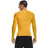 Under Armour Men's Armour HeatGear Compression Long-Sleeve T-Shirt , Steeltown Gold (750)/Black, X-Large view 2