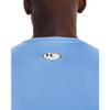 Under Armour Men's Armour HeatGear Compression Long-Sleeve T-Shirt , Carolina Blue (475)/White, Medium view 4