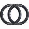 2-PCS 26x4 Heavy Duty E-Bike Tubes 26x4.0 AV32mm (89/102-559) Inner Tubes 26" x 4.0" Compatible with 26x3.5/4.0 E-Bike Bicycle Fat Tire Tubes Schrader Valve view 2