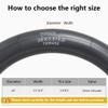 2-PCS 26x4 Heavy Duty E-Bike Tubes 26x4.0 AV32mm (89/102-559) Inner Tubes 26" x 4.0" Compatible with 26x3.5/4.0 E-Bike Bicycle Fat Tire Tubes Schrader Valve view 3
