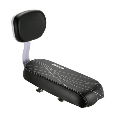 BESPORTBLE 1pc Leather Bike Rear Seat Backrest Soft Pu Cushion for Comfortable Cycling for and Boys and Girls Accessory for