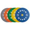 AMGYM Color Olympic Bumper Plate, Weights Plates, Bumper Weight Plate, Steel Insert, Strength Training(25lb Pair) view 4