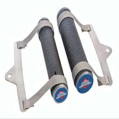 Arm Shark Wrist Wrench Exercise Arm Wrestling 2 Handle Set (2 & 2.5 Inch) Wrist Forearm Grip Finger Training - Fat Grips- Workout