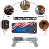 Taiyiyun Magnetic Gun Mount & Holster Hidden Safes Shotgun,Gun Magnet Magnetic Pistol Holder-Rubber Capacity 37lbs Rated.Concealed Holder for Wall,Bedside,Car,Vehicle,Truck view 2