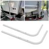 ECOTRIC One Pair Boat Trailer Square Guide On Poles Aluminum 1 1/2" Square 46" Tall Pair view 2