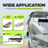 ECOTRIC One Pair Boat Trailer Square Guide On Poles Aluminum 1 1/2" Square 46" Tall Pair view 4