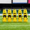 FORZA Pro Soccer Air Mannequin (Junior & Senior) | Inflatable Soccer Free Kick Training Dummies | Pack of 1, 3 or 5 Soccer Dummy Wall | Optional Carry Bag (No Carry Bag, Junior Pack of 5) view 1