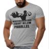 D R DETROIT REBELS I Don't Always Squat, But When I Do, I Squat Below Parallel Grey XX-Large T-Shirt view 3