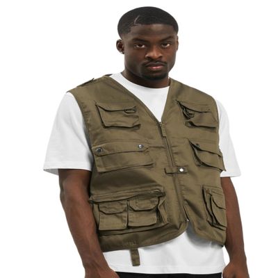 Brandit Men's Hunting Vest Olive Size M