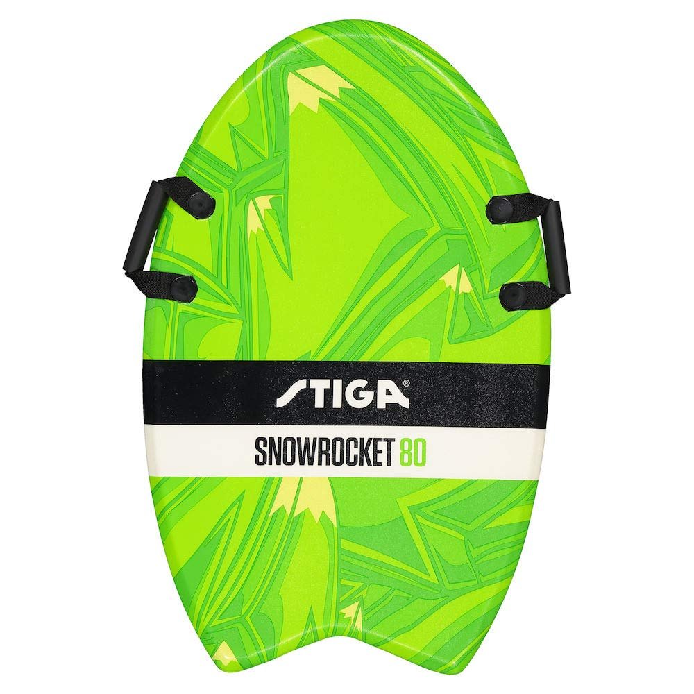 Stiga Unisex-Youth Snowrocket Graffiti 80 Foamboard, Green, One Size