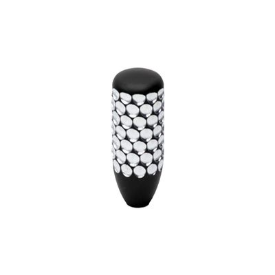 AnarchyOutdoors Dragon Scale Bolt Knob Textured Grip for Precision Bolt-Action Rifles, Black Two Tone Short (1.50")