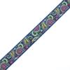 Country Brook Design - Bright Paisley Ribbon on Royal Blue Nylon Webbing (1 Inch, 20 Yards) view 2