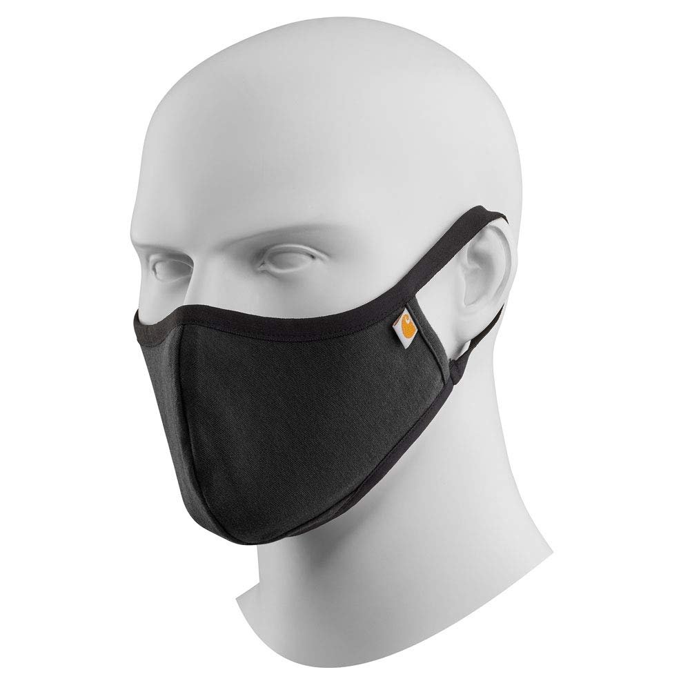 Carhartt Unisex Adult 105083-blm Mask, Black, 1 Count Pack Of 1 US