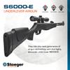 Stoeger S6000-E Combo - .177 Caliber - Black Synthetic with Fiber-Optic Sights & 4 x 32 Scope view 2