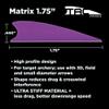 1.75" Matrix Shield Cut Vanes, Turquoise Vanes, Pack of 100, Vanes for Archery Bowhunting and Recreational Shooting view 2