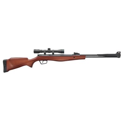 Stoeger S6000-E Combo - .177 Caliber - Hardwood with Fiber-Optic Sights & 4 x 32 Scope