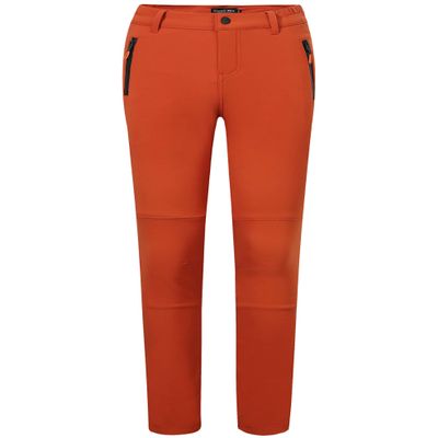 Camii Mia Women's Winter Warm Outdoor Slim Windproof Waterproof Ski Snow Fleece Hiking Pants (30W x 30L, Orange)