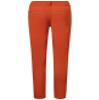 Camii Mia Women's Winter Warm Outdoor Slim Windproof Waterproof Ski Snow Fleece Hiking Pants (30W x 30L, Orange) view 2