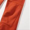 Camii Mia Women's Winter Warm Outdoor Slim Windproof Waterproof Ski Snow Fleece Hiking Pants (30W x 30L, Orange) view 3