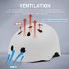 Tourdarson Skateboard Helmet Impact Resistance Ventilation for Youth & Adults (White,Small) view 2