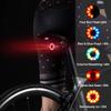 ROCKBROS Bike Tail Light Rear Bike Light Rechargeable Bike Rear Light Waterproof Bike Taillightv view 3