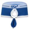 JEEYJOO Men's Sexy Buckled Pouch Boxer Briefs Low Rise Hipster Underwear Sleepwear Blue Small view 1