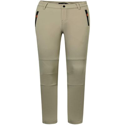 Camii Mia Women's Winter Warm Outdoor Slim Windproof Waterproof Ski Snow Fleece Hiking Pants (34W x 30L, Khaki)