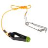Acxico 4Pcs Power Grip Plus Downrigger Line Release Stacker Clips with 42cm Leader view 2