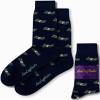 AUSCUFFLINKS Money Socks For Him | Wall St Fun Socks Gift for Her | Cash Happy Gift Socks Quirky Novelty Present for Dad | Socks for Mum (MONEY) view 1