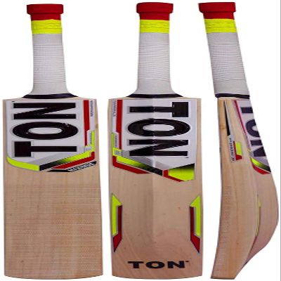 SS Kashmir Willow Leather Ball Cricket Bat, Exclusive Cricket Bat for Adult Full Size with Full Protection Cover (TON Maximus)