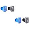 BESPORTBLE 4pcs USB Rechargeable Night Running Strobe Lights for Outdoor Activities Lightweight Clip Design for Hiking Camping and Biking Water-Resistant Portable view 1