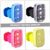 BESPORTBLE 4pcs USB Rechargeable Night Running Strobe Lights for Outdoor Activities Lightweight Clip Design for Hiking Camping and Biking Water-Resistant Portable view 3