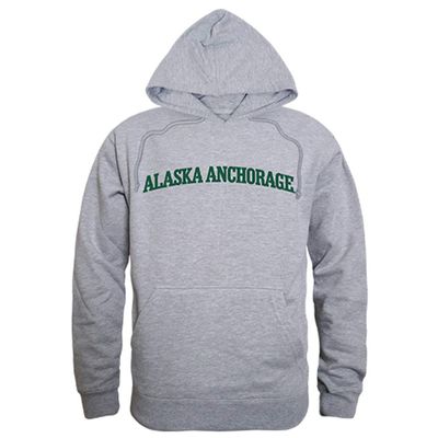 Alaska Anchorage Seawolves NCAA Game Day Pullover Hoodie - Large, Heather Grey