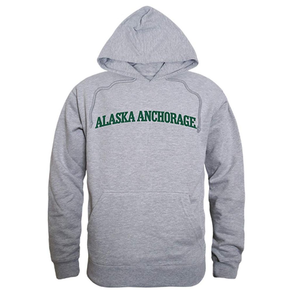 Alaska Anchorage Seawolves NCAA Game Day Pullover Hoodie - Large, Heather Grey