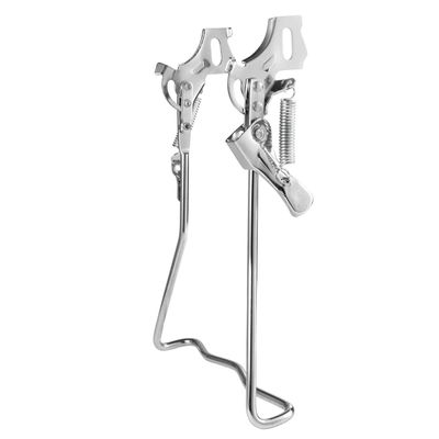 BESPORTBLE Bike Kickstand Adjustable Center Mount Double Stand Folding Bicycle Stand Support Rear Mount for Mountain Bike Bicycles Adult