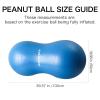 INPANY Peanut Ball - Anti Burst Exercise Ball for Labor Birthing, Physical Therapy for Kids, Core Strength, Flexible Seating, Home & Gym Fintness, Sensory Chair Wiggle Seat for Girls and Boys view 3