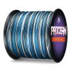 Procean 100% PE 4 & 8 Strands Braided Fishing Line, 6-300 LB Sensitive Braided Lines, Super Performance and Cost-Effective (Camo Blue, 6LB(2.7Kg) 0.10mm-328Yds) view 3