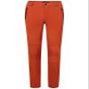 Camii Mia Women's Winter Warm Outdoor Slim Windproof Waterproof Ski Snow Fleece Hiking Pants (28W x 30L, Orange) view 1