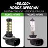 10L0L 881 Golf Cart Head Light Bulb for EZGO, Club Car DS & Precedent, Headlight or Fog Light Replacement Bulb, Pack of 2 view 4