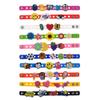 Muka 20 PCS Adult Rubber Charm Wristbands, Multi-Color Silicone Adjustable Bracelets view 4
