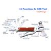 HTTMT- Camping Multi tool Tool 16 in 1 Survival Gear Stainless Steel For Hiking Fishing Outdoor Emergency Kit w/Hammer Axe Knife Bottle Opener Screwdriver etc [P/N: ET-TOOL015-RED] view 4