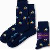 AUSCUFFLINKS Sail Boat Socks For Him & Her | Yacht Happy Gift Socks - Quirky Novelty Present for Dad & Mum view 1