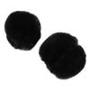 BESPORTBLE 1 Pair Women Winter Furry Wrist Warmers Faux Fur Gloves for Women Fur Arm Warmers Elegant Wristband Glove view 1