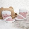 Zoolar Infant Unisex Warm Fur Lining Soft Boots Baby Winter Ankle Non-Slip Rubber Texture Sole Toddler Winter Snow Crib Shoes view 3