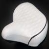 Fito Made in Taiwan, GS Beach Cruiser Comfort Retro City Bicycle Saddle Seat (White) view 3