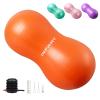INPANY Peanut Ball - Anti Burst Exercise Ball for Labor Birthing (39 x 20 inch), Physical Therapy for Kids, Core Strength, Home & Gym Fintness (Include Pump) view 1