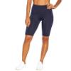 Bally Total Fitness Women's Fiona Pocket Tummy Control 11" Bermuda Short, Midnight Blue, Small view 2